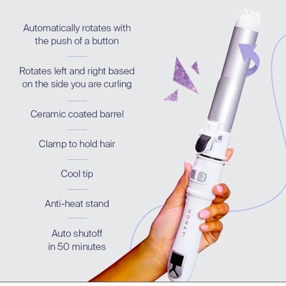 Monat Perfect Wave Curling Wand